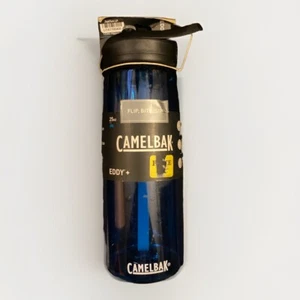 CAMELBAK Eddy+ Oxford Blue Water Bottle BPA Free Leak Proof 25 oz or .75 L NEW! - Picture 1 of 4