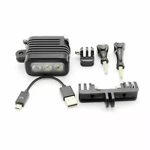 Waterproof Diving LED Light 3 Mode Flash Lamp For GoPro Hero 10/8/9/7/6/5 Camera - Picture 1 of 10