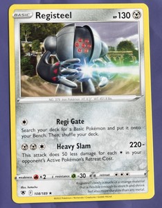 Registeel Pokemon Card (108/189)