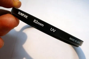 Sunpak UV 82mm Filter Slim for wide angle lens - Picture 1 of 7