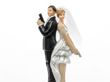 Topper Matrimonio Agente Segreto 14,5cm