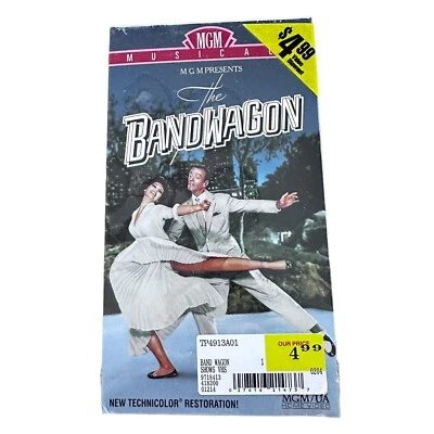 The Band Wagon (VHS, 1992), a Fred Astaire Cyd Charisse 1953 Musical, Sealed - Image 1 of 4