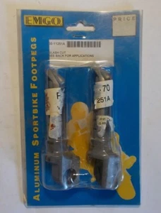 EMGO Aluminum Sportbike Rear Footpegs 50-11251A (Misc 1) - Picture 1 of 6