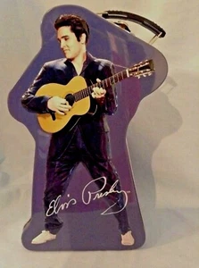 Elvis Presley Tin Tote King of Rock and Roll 9" Vandor 47269 $14.99 - Picture 1 of 12