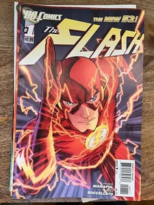 THE FLASH #1 (2011) THE NEW 52 - DC COMICS - 2ª IMPRESIÓN - DIFÍCIL DE ENCONTRAR - EN MUY BUEN ESTADO+ - Imagen 1 de 2
