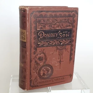 Dombey and Son 1884 Charles Dickens illustrated Pollard & Moss Perry Mason HC - Picture 1 of 16