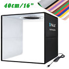 40cm Portable LED Photo Light Box Tent Photo Cube Studio Photography Backdrop UK