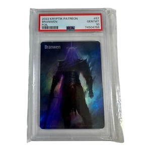 Branwen Kryptik TCG Patreon Full Art FOIL PSA 10 GEM MT 2022 - Picture 1 of 3