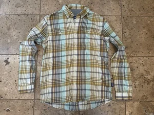 Patagonia Birdshot Langarm leichtes Flanell Button Down Herren Hemd Gr. Medium - Bild 1 von 5