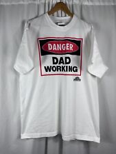 Vintage Dad Working Home Improvement Shirt Tim Allen XL USA Stanley Desantis