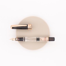 Twsbi Diamond 580 Penna Stilografica Smoke Rose Gold II