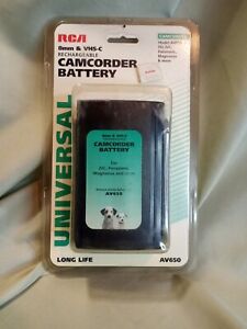 RCA 8mm & VHS-C Rechargeable Camcorder Battery