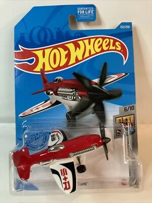 2021 HOT WHEELS RED MAD PROPZ AIR PLANE - Image 1 of 4