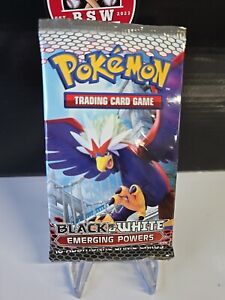 Pokemon schwarz-weiß Emerging Powers Booster Pack versiegelt 