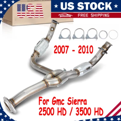 Catalytic Converter EPA Fits 2007-2010 Chevrolet Silverado 2500 HD 3500 HD 6.0L - Image 1 of 4