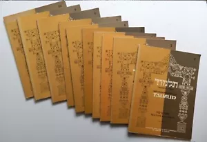 Talmud Babylonian and Jerusalem Tractate Berakhoth Fasc 1 -10 Ehrman Israel 1965 - Picture 1 of 6