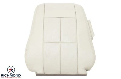 Lincoln Zephyr MKZ 2006-Lado del conductor inclinado respaldo cubierta de asiento de cuero de repuesto tostado Foto 1 de 4