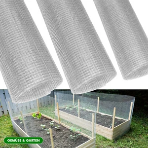 Maschendrahtzaun Drahtzaun Volierendraht Hasendraht Drahtgitter Gartenzaun 5-25m - Bild 1 von 15