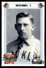 1990 TARGET DODGERS - #93 BUSTER BURRELL BROOKLYN BRIDEGROOMS