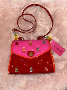 Betsey Johnson Berry Sweet Top Handle Purse - Picture 1 of 9