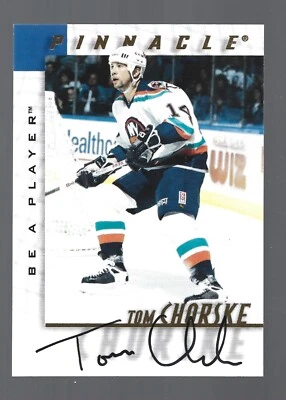Tom Chorske AUTOGRAPH New York Islanders 1997-98 Pinnacle Be A Player #207 AUTO - Image 1 of 2