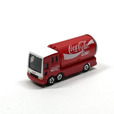 Camión de Coca Cola Tomy Tomika Diecast con contenedor de apertura Foto 1 de 4