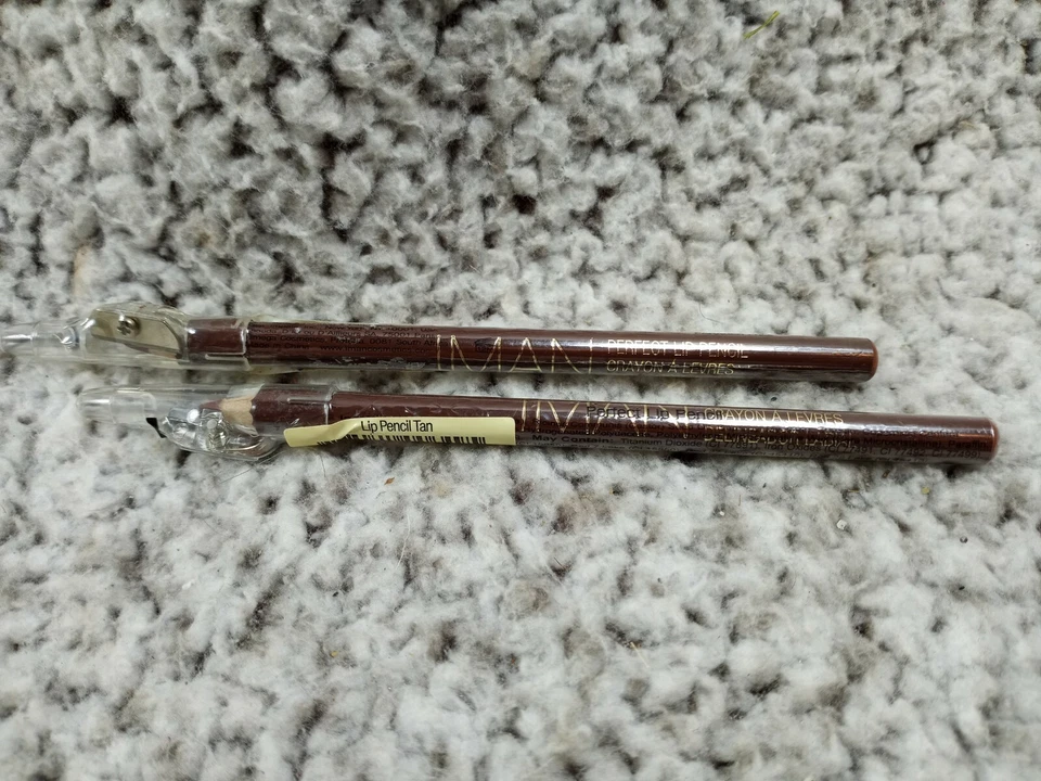 Lote 2 lápices IMAN PERFECT LIP PENCIL BRONCEADO con sacapuntas sellado nuevo envío gratuito Foto 1 de 4