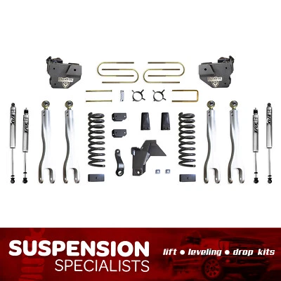 6" Lift Kit For 2019+ RAM 3500 4WD w/ 4-Links, Fox Shocks Foto 1 de 3