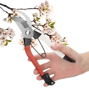 Steel Handle Pruning Shear Manual Gardening Banch Fruit Tree Cutter Garden XG - Picture 1 of 12