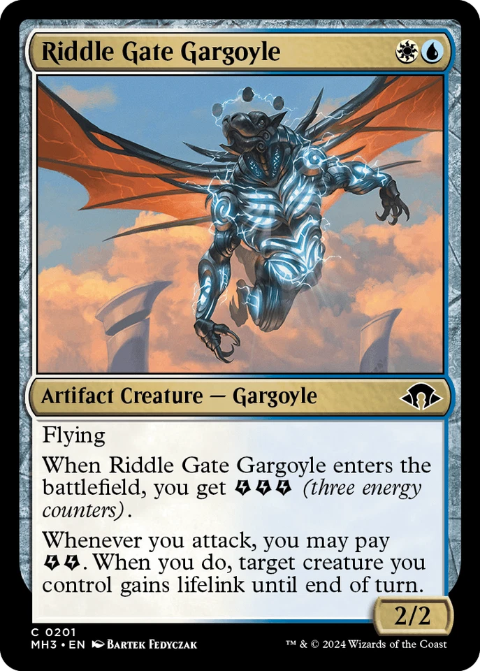 MTG Riddle Gate Gargoyle English MH3 - Image 1 of 1