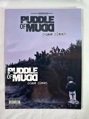 Puddle of Mudd Come Clean Songbook Sheet Music Guitar Tablature Transcriptions - Image 1 of 2