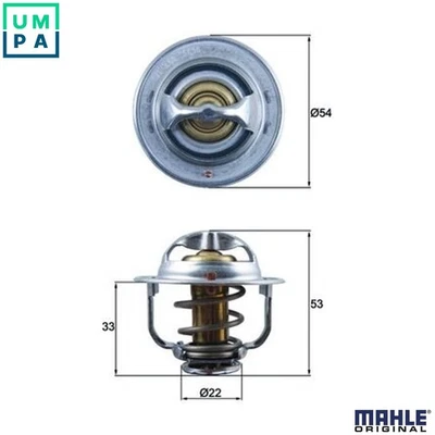 THERMOSTAT COOLANT TX 179 89D FOR VAUXHALL ZAFIRA/Mk/II CORSA/III ASTRAVAN 1.7L - Image 1 of 4