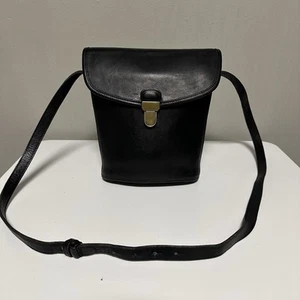 Vintage COACH #9912 Black "Jackson Bucket" Leather Shoulder Bag Rehabbed & Auth - Picture 1 of 15