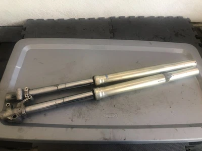 99-02 HONDA CR80RB OEM RUEDA GRANDE DERECHA IZQUIERDA SUSPENSIÓN DELANTERA HORQUILLAS AMORTIGUADORES 053 Foto 1 de 4