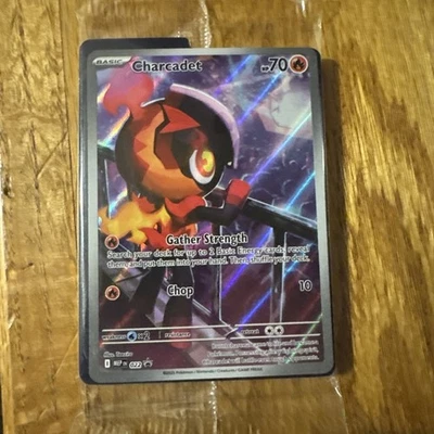 Charcadet Promo – Phantasmal Flames – Pokémon TCG – English – Near Mint – Foil - Image 1 of 4
