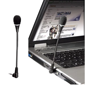 Hama Mikrofon 3,5mm Klinke Mikro Mic Micro für VoIP Teams Skype PC Notebook etc - Afbeelding 1 van 5