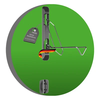 CONECTO Fahrrad Halterung Wand klappbar schwenkbar Wandmontage bis 35 kg, 2.1-2.8 Zoll
