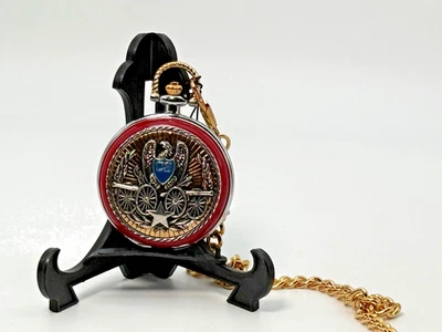 RELOJ BOLSILLO FRANKLIN COMO NUEVOCoreloj Coleccionista General Guerra Civil Stonewall Jackson Foto 1 de 4