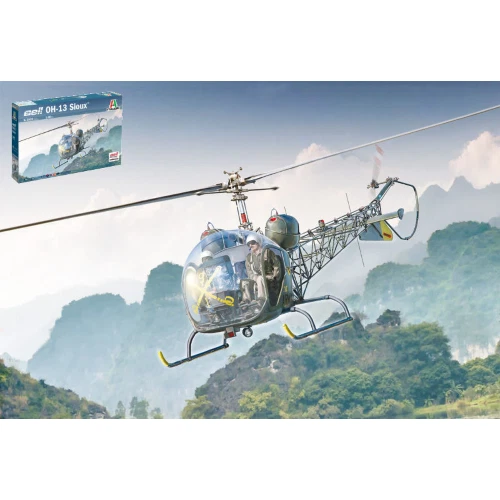 Italeri - 1/48 Oh-13 Scout Korean War