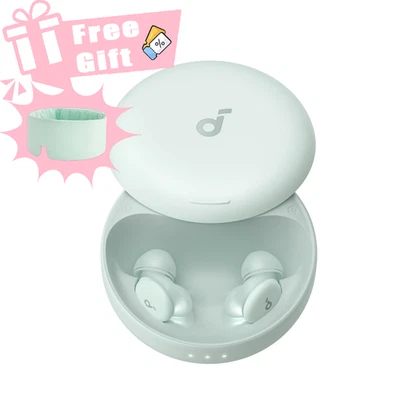 Soundcore Sleep A30+Eye Mask, Smart Active Noise Cancelling Sleep Headphones - Image 1 of 4