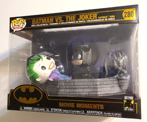 Funko Pop DC Movie Moments #280 Batman Vs The Joker (Batman 1989) - Picture 1 of 6