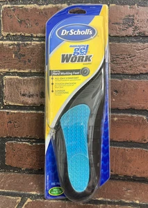 Dr. Scholl's Massaging Gel Work Insoles One Pair Men's Size 8-13 - Picture 1 of 4