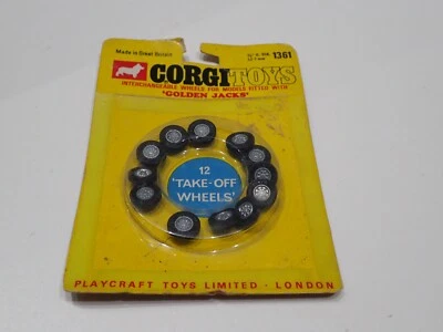 CORGI TOYS 1361 GOLDEN JACKS' 12 TAKE-OFF WHEELS' CON BLISTER ORIGINALE (5) - Immagine 1 di 2