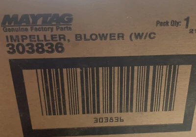 Soprador impulsor 303836 Maytag - Imagem 1 de 3