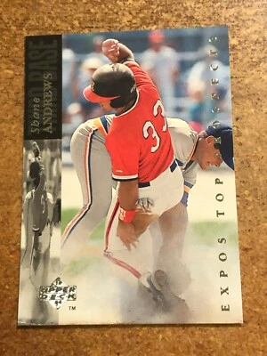 1994 Upper Deck Minors Top Prospects Baseball # 175 Shane Andrews RC  - Image 1 of 2