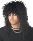 W354 Headbanger Black 80s Rock n Roll Rocker Heavy Metal Bon Jovi Costume Wig