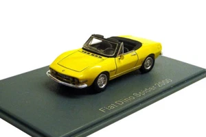NEO 87482 FIAT DINO SPIDER 2000 PININFARINA GIALLO 1966 scala 1:87 modellino auto - Foto 1 di 1