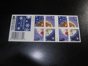 Folleto de 20 estampillas de Carlos de Navidad 2017 Sc#5247-50b montadas sin montar o nunca montadas XF XF - Imagen 1 de 2