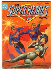 THE SUPER HEROES MONTHLY VOLUME 1 #4 SUPERMAN  (FREE SHIPPING)* - Picture 1 of 2