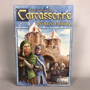 Juego de Mesa CARCASSONNE Edición Invierno Klaus-Jurgen Wrede Z-Man Juegos - COMPLETO - Imagen 1 de 10